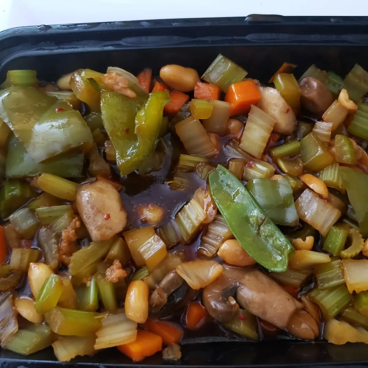 Mixed Vegetable Brown Sauce