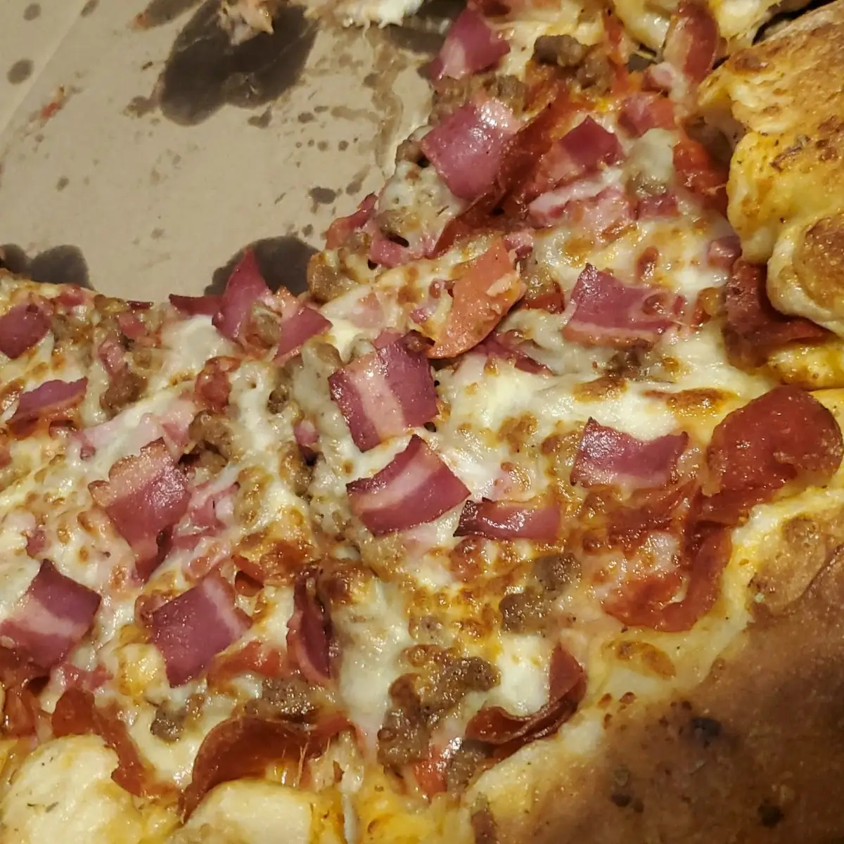 Stuffed Crust Meat Lovers