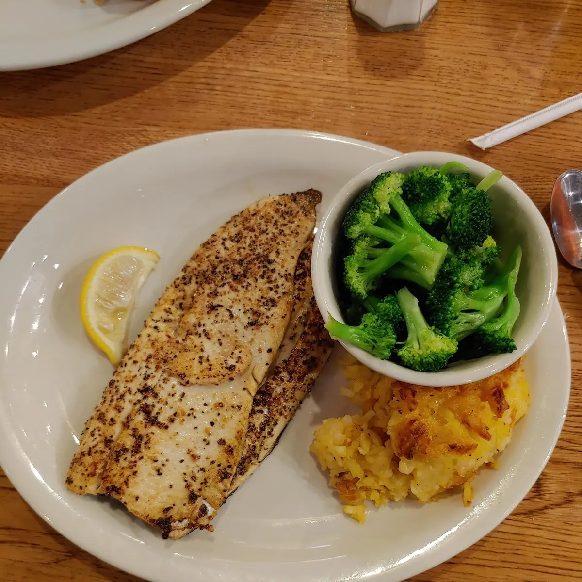 Lemon Pepper Grilled Rainbow Trout