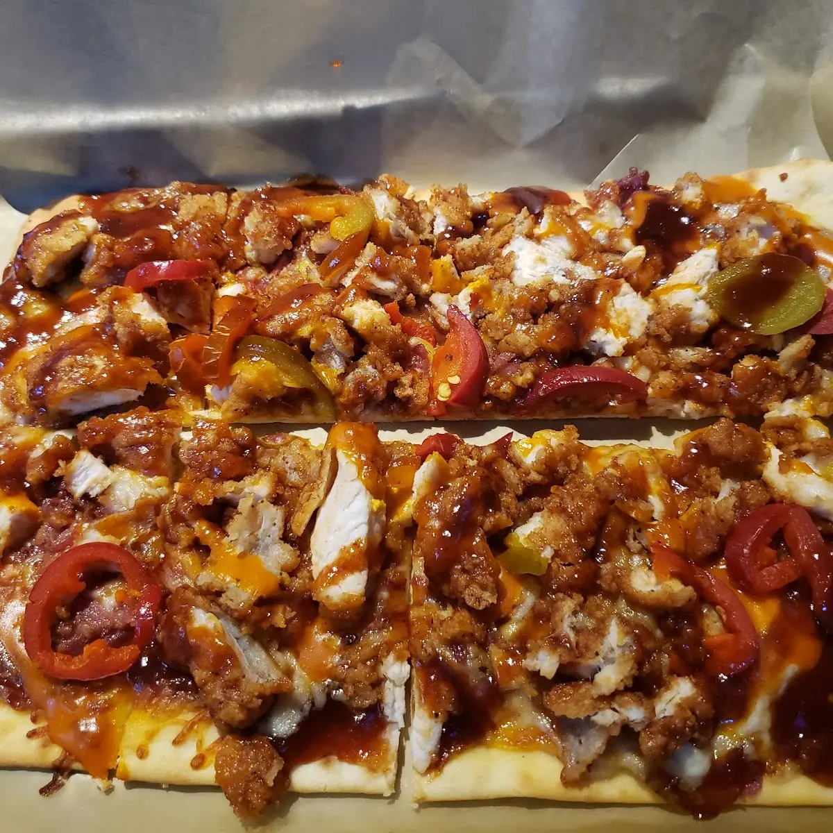 Buffalo Chicken Flatbread