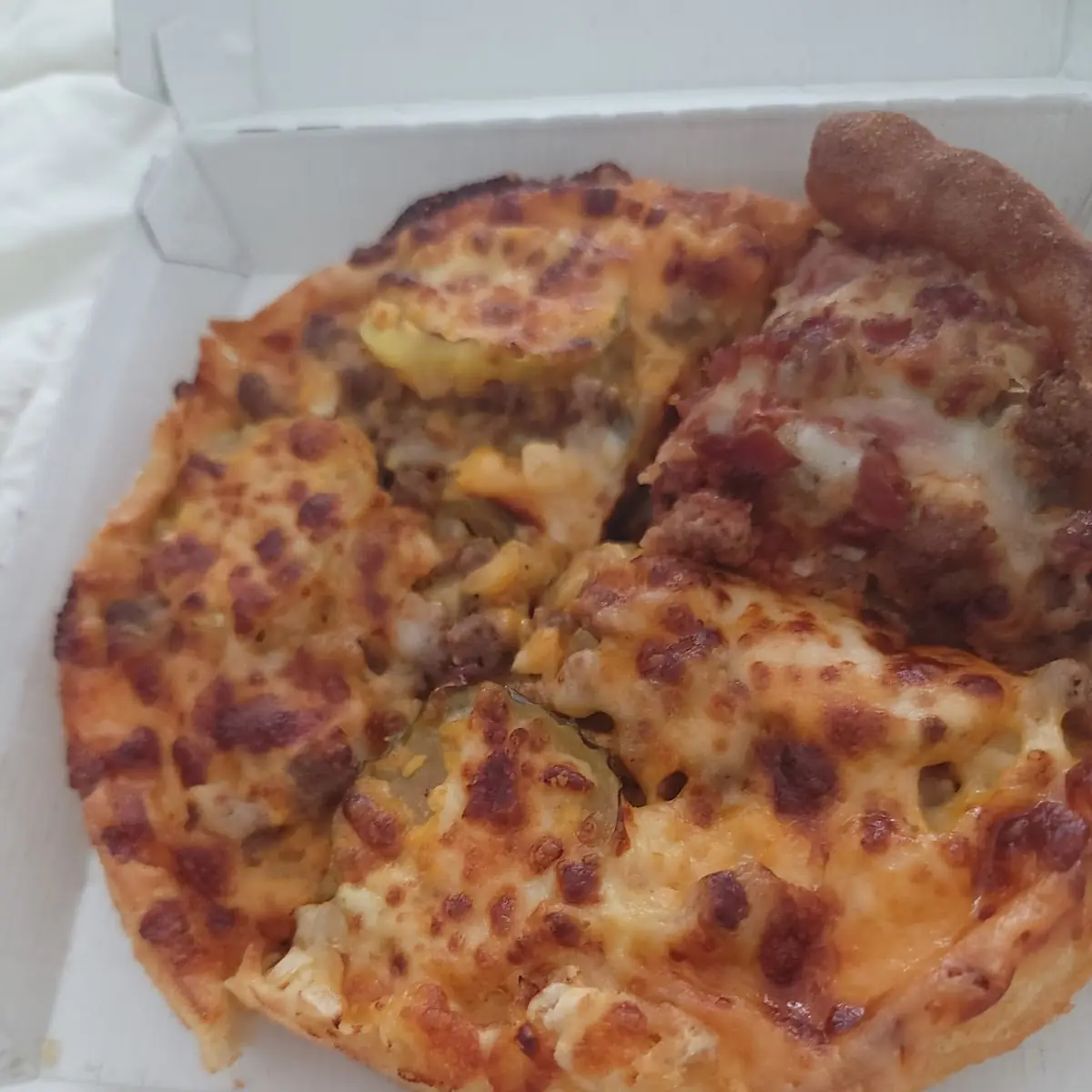 Mini Burger Pizza
