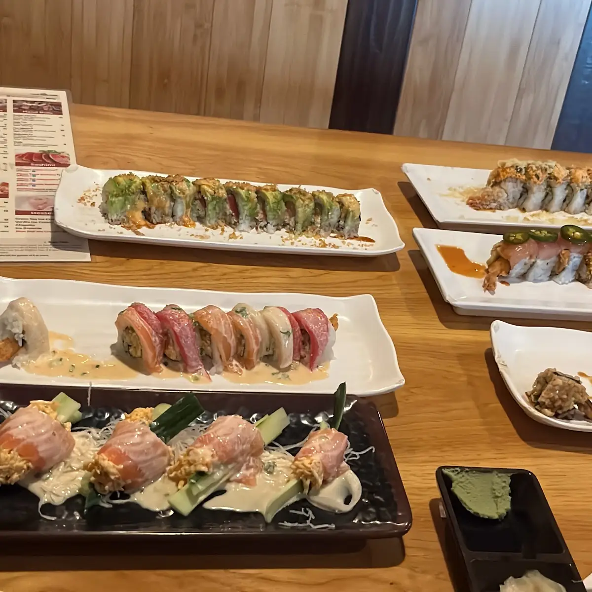 Assorted Sushi Rolls