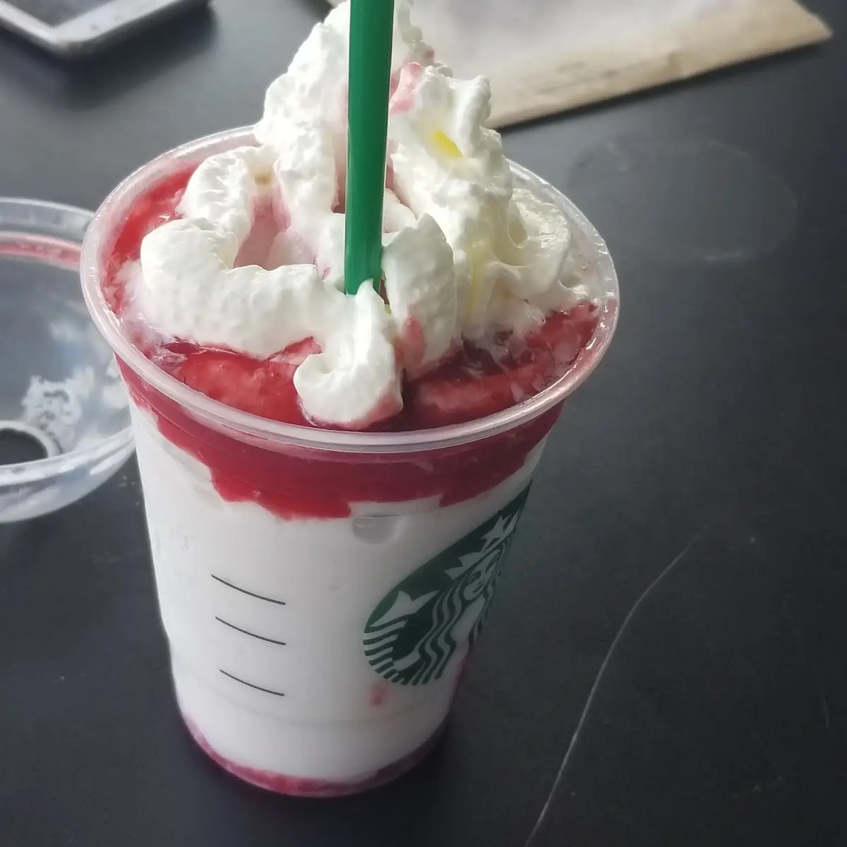 Strawberry Crème Frappuccino Blended Beverage