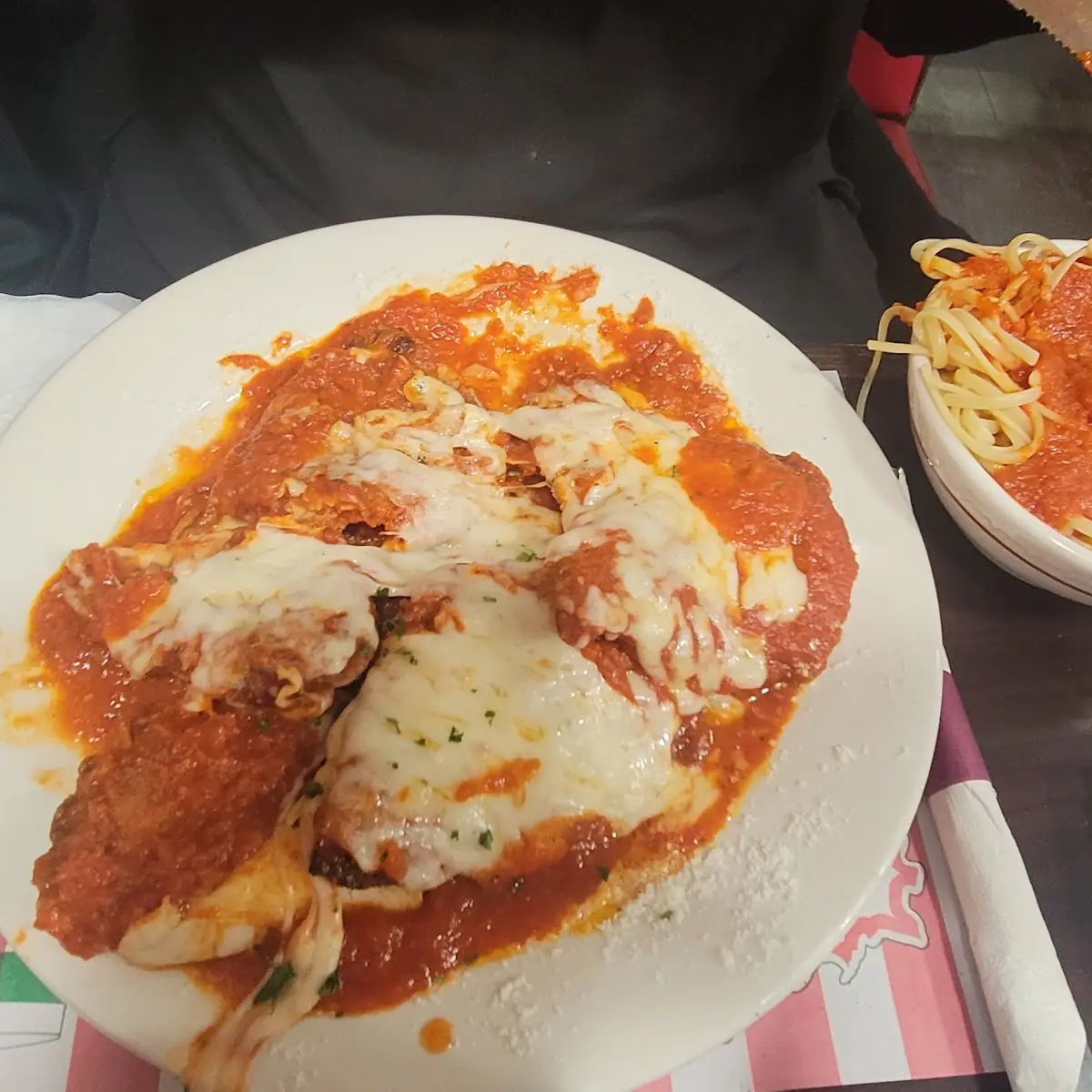 Chicken Parmesan Dinner