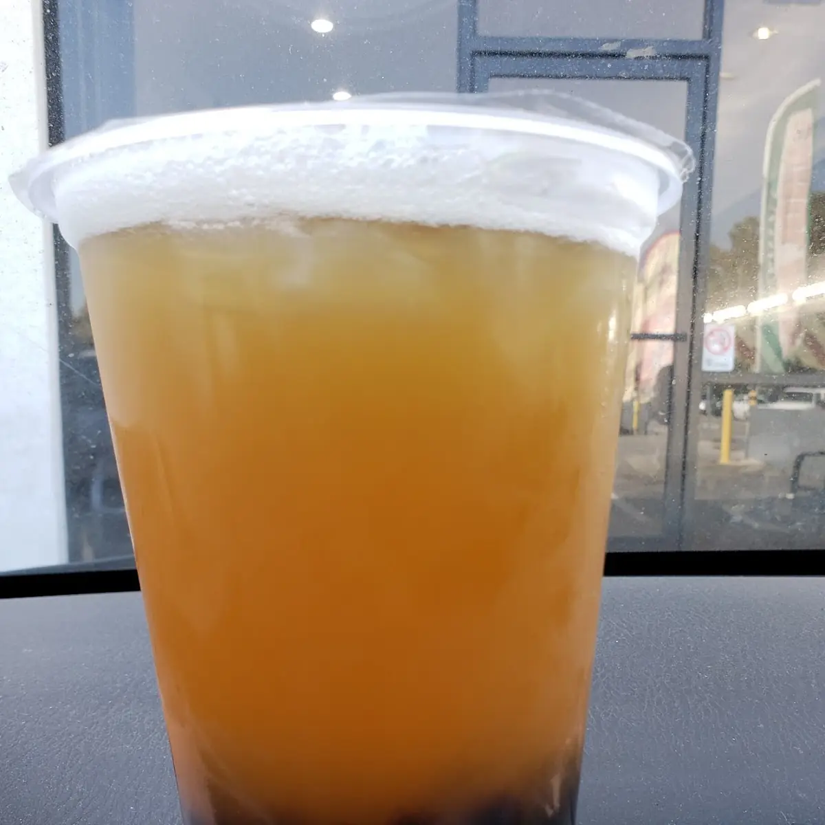 Jasmine Green Tea with Boba