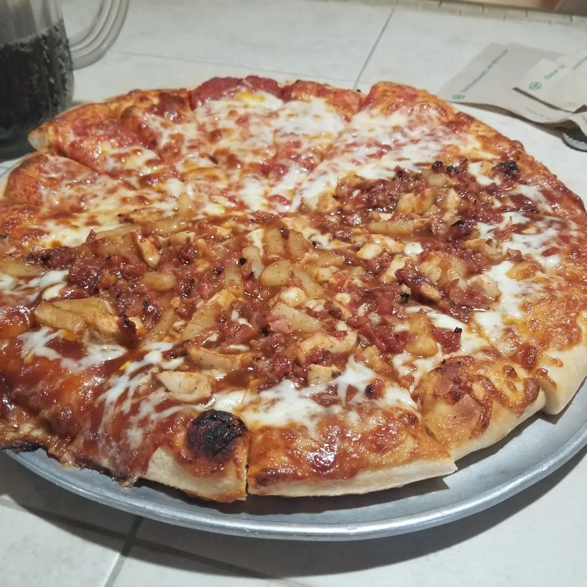 California BBQ Chicken Pizza
