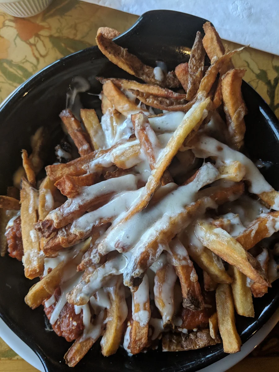Boneless Wings Fries Mozzarella