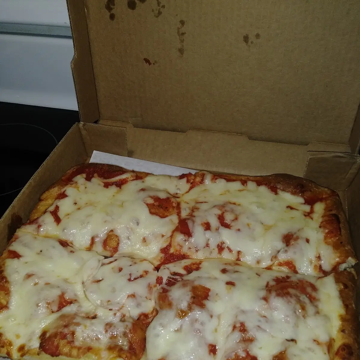 Sicilian Cheese Pan Pizza