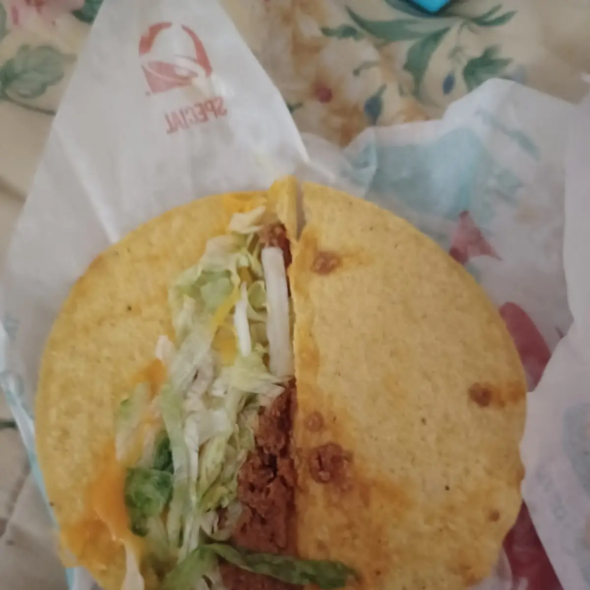 Less Than the Meat Cheese and Lettuce It Should Contain