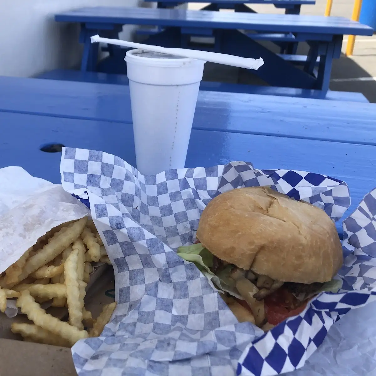 Mushroom Burger Combo