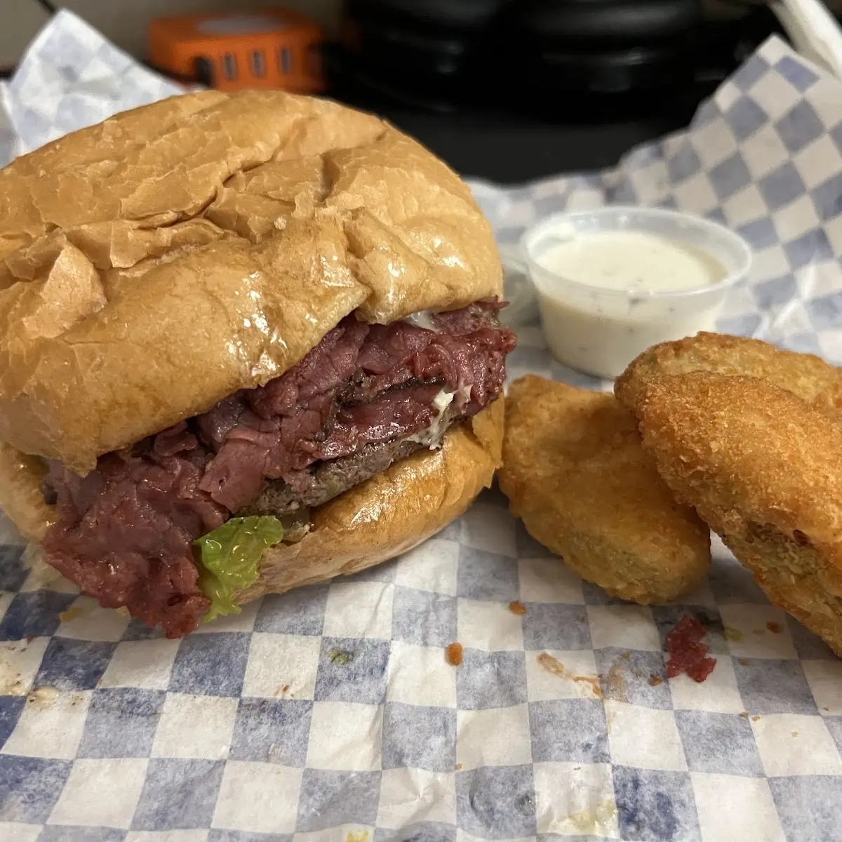 Pastrami Cheeseburger Combo