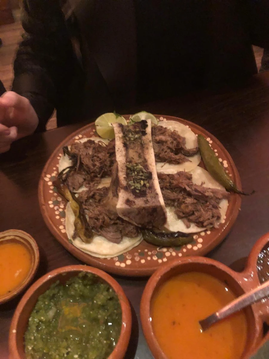 Tacos de Suadero Con Tuetano, Cielito Lindo