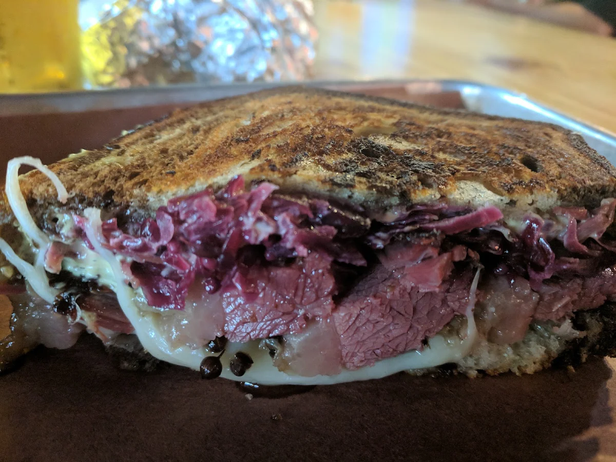Smoked Corned Beef Reuben