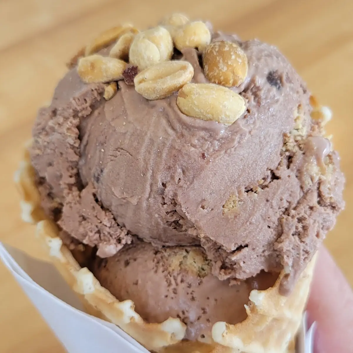 Chocolate Peanut Ice Cream