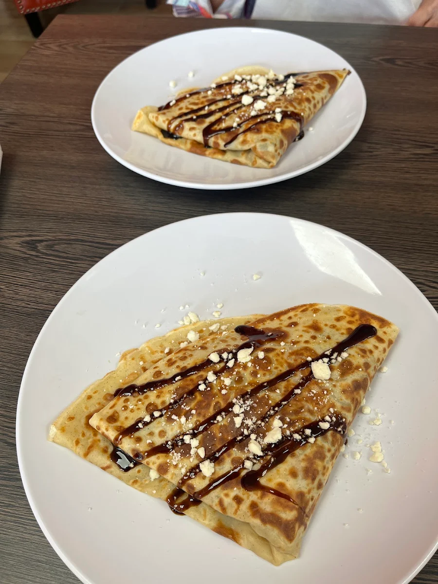 Mediterranean Veggie Crepes