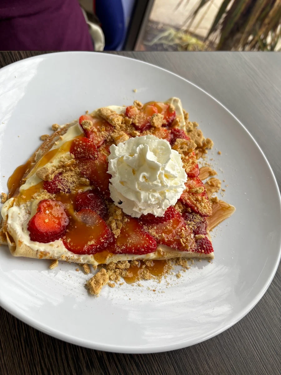 Strawberry Cheesecake Crepe