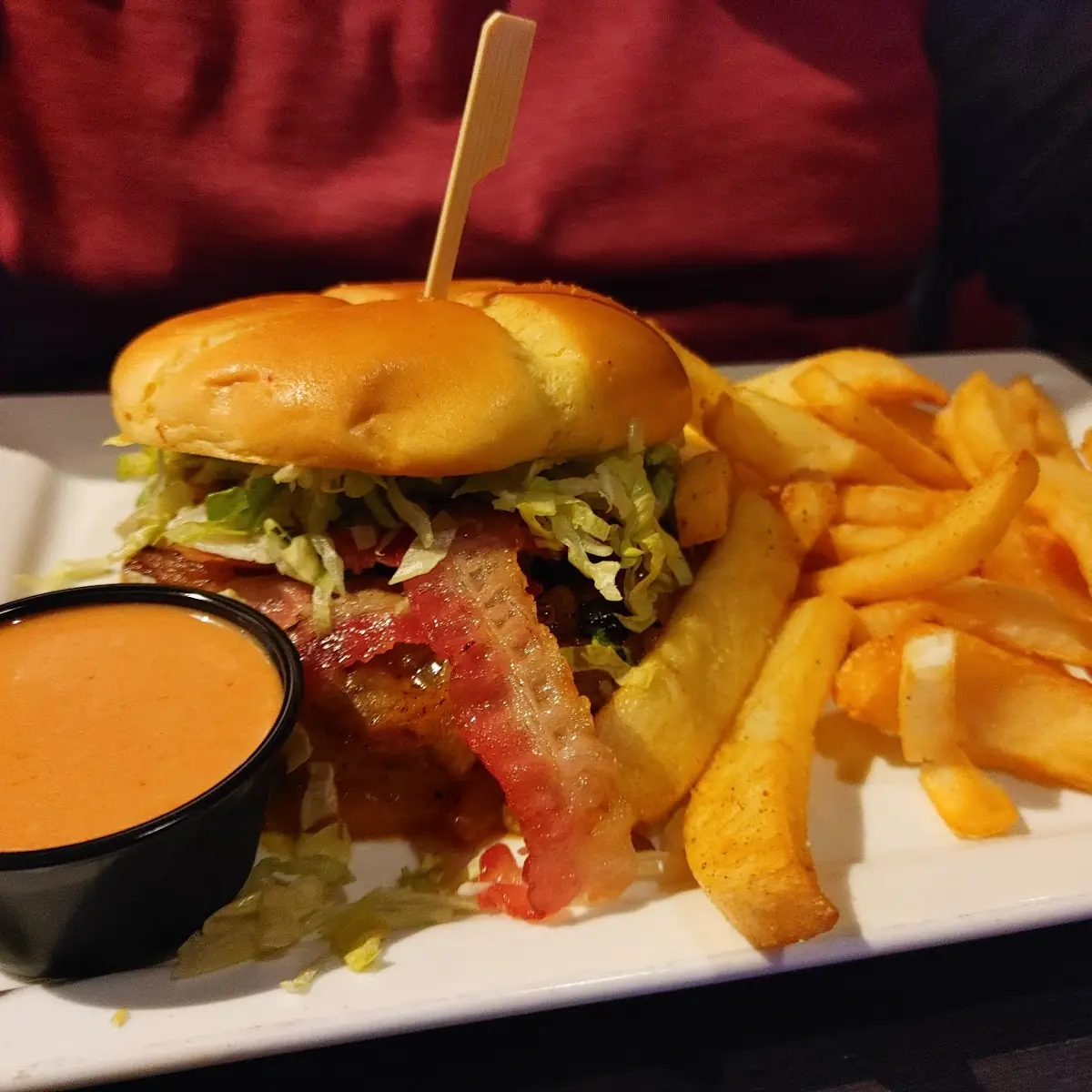 Gluten Free Bacon Burger