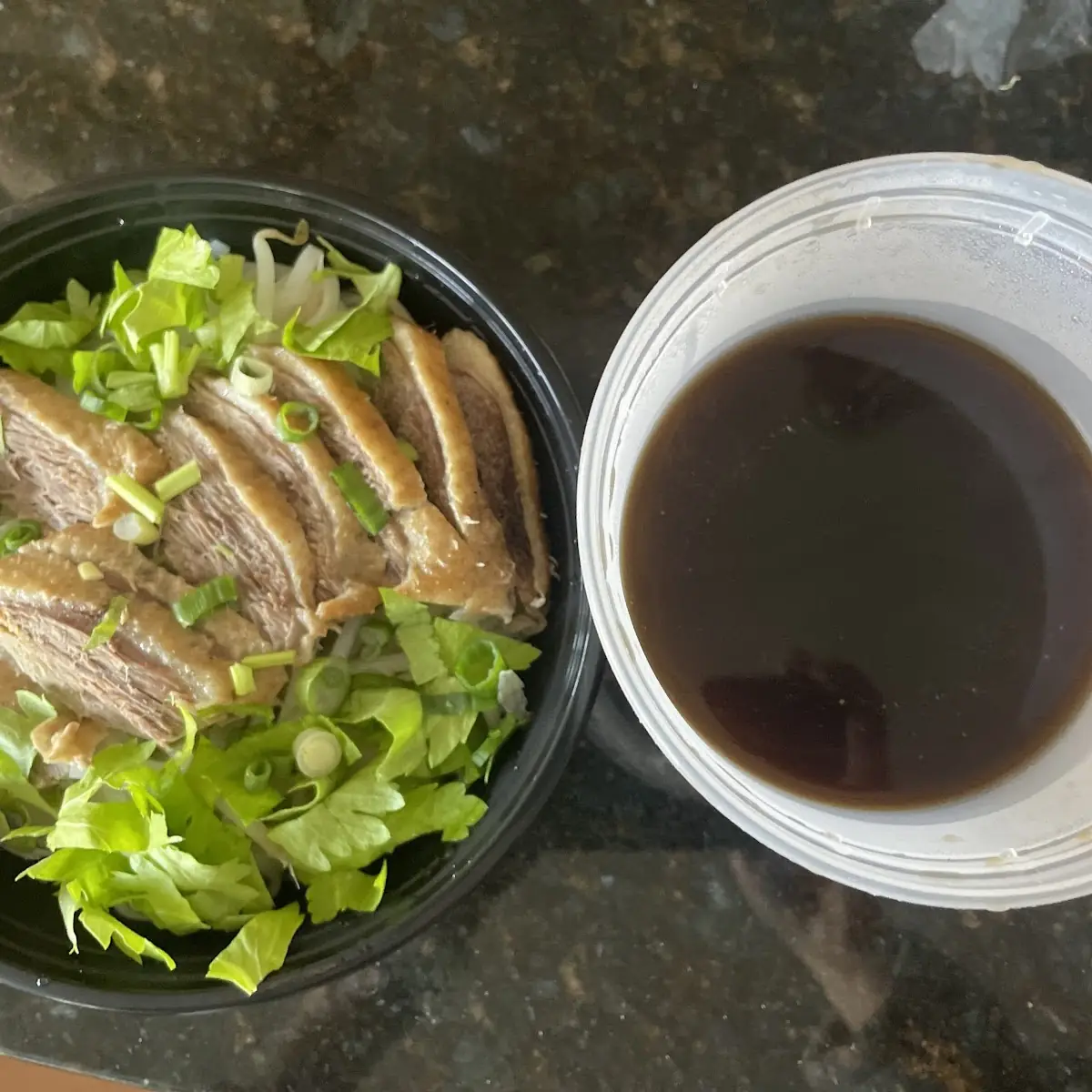 Rice Noodle Duck Soup