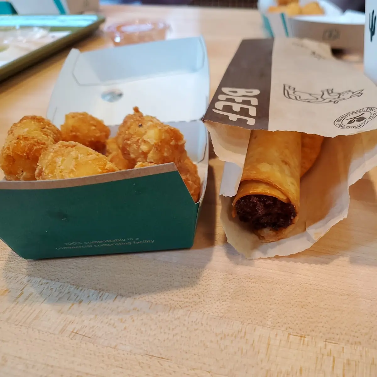 Crispy Beef Burrito
