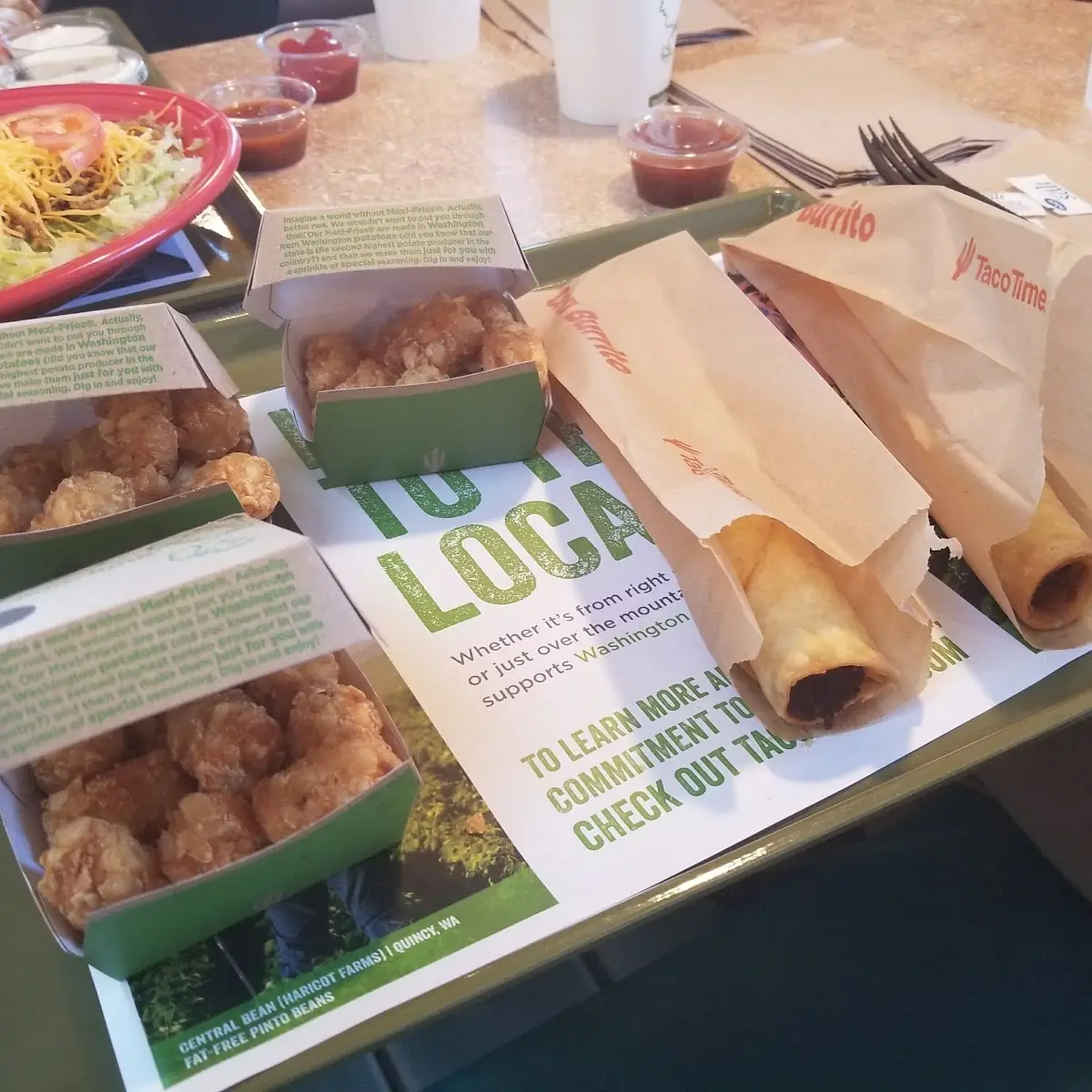 Regular Beef Taco Salad