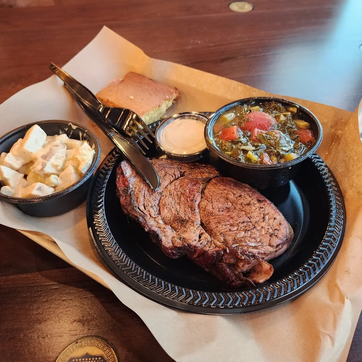 Smoked Ribeye Steak