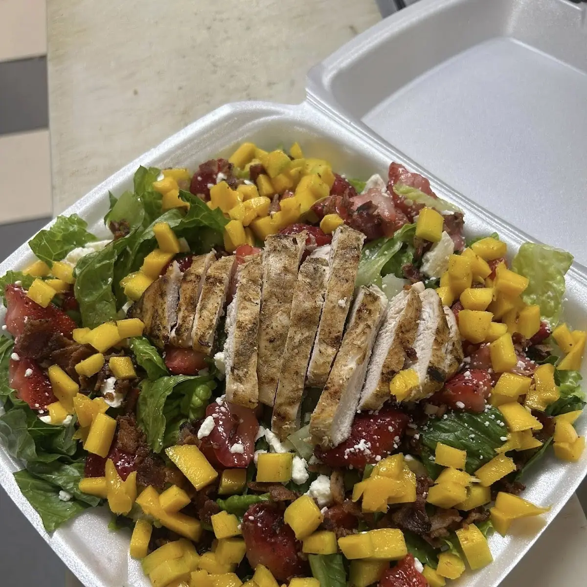 Mango Berry Chicken Salad