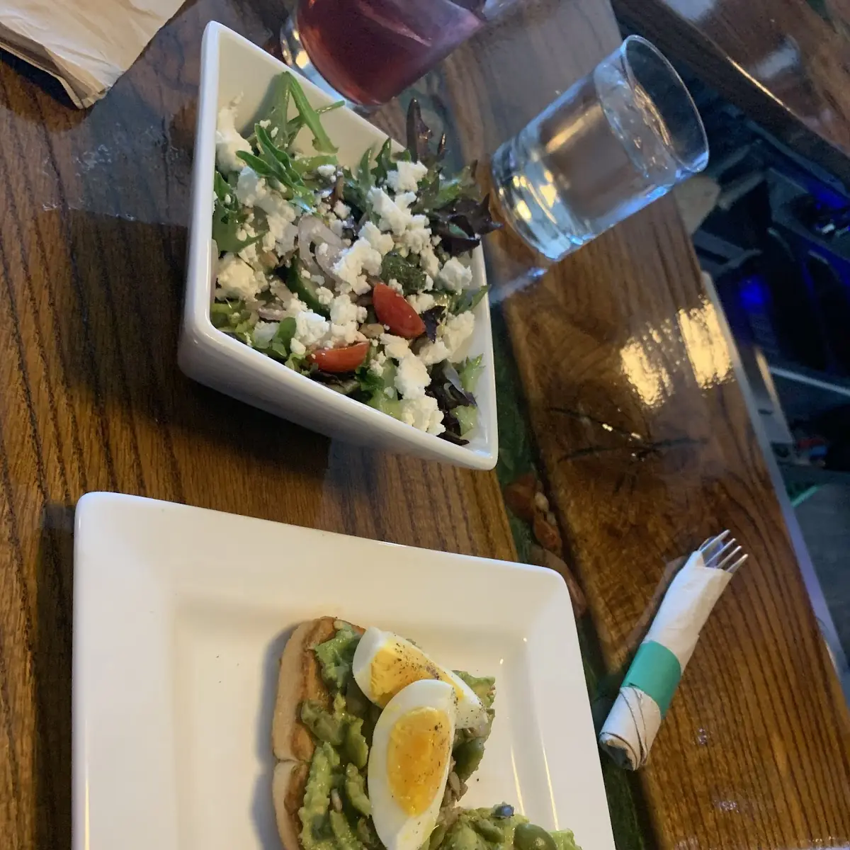 Avocado Toast & Salad
