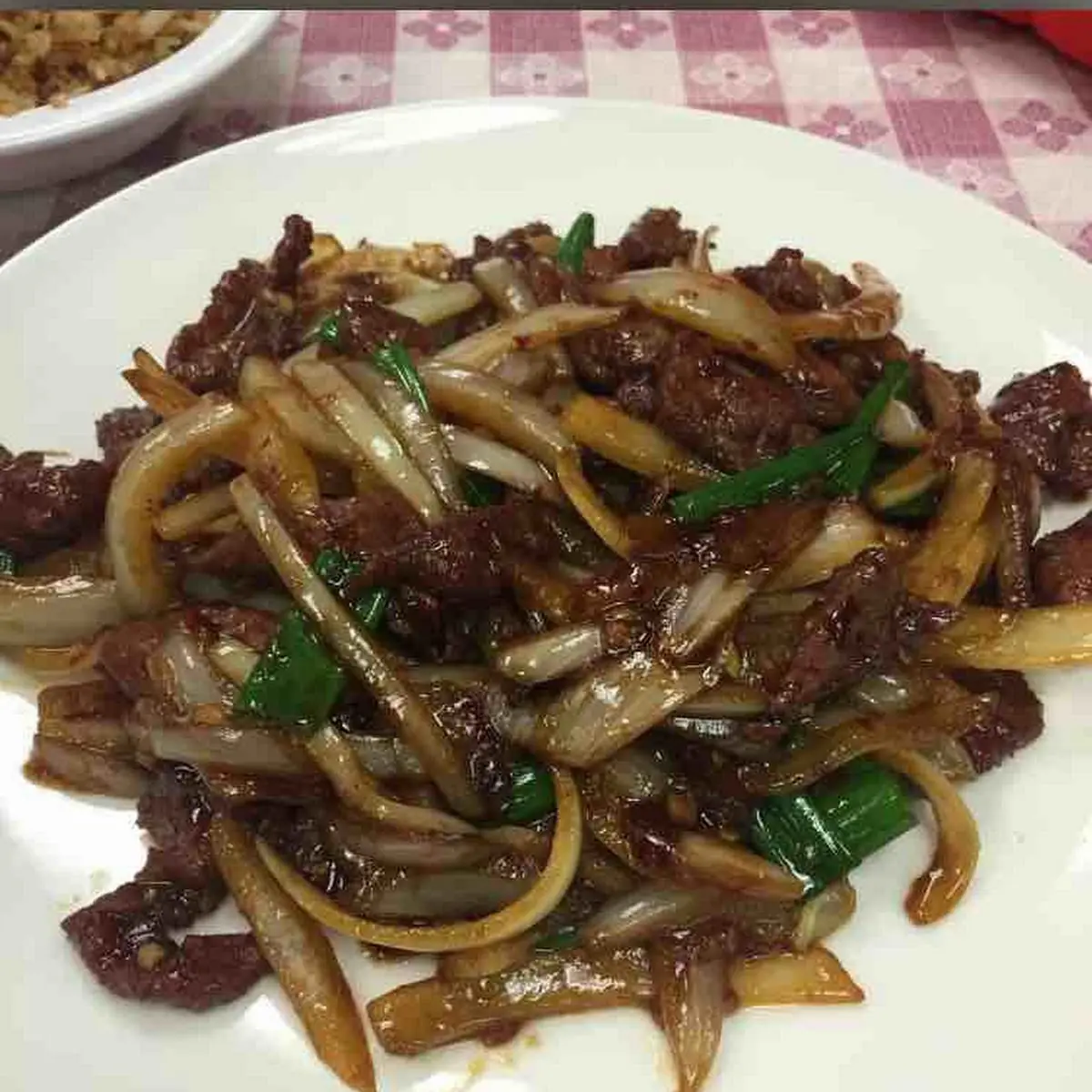 Beef w Garlic Sauce