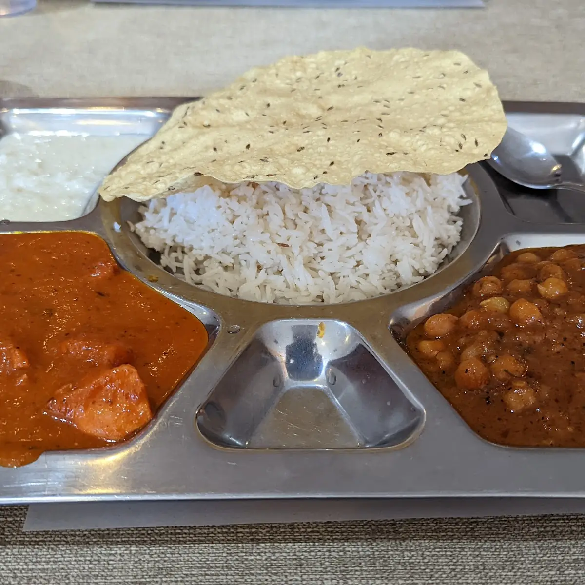 Butter Chicken, Tandoori Gardan