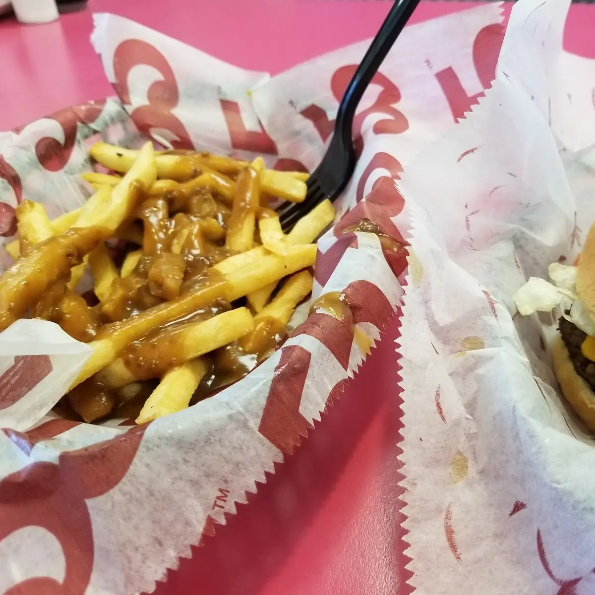 Double Cheeseburger Andy's Size