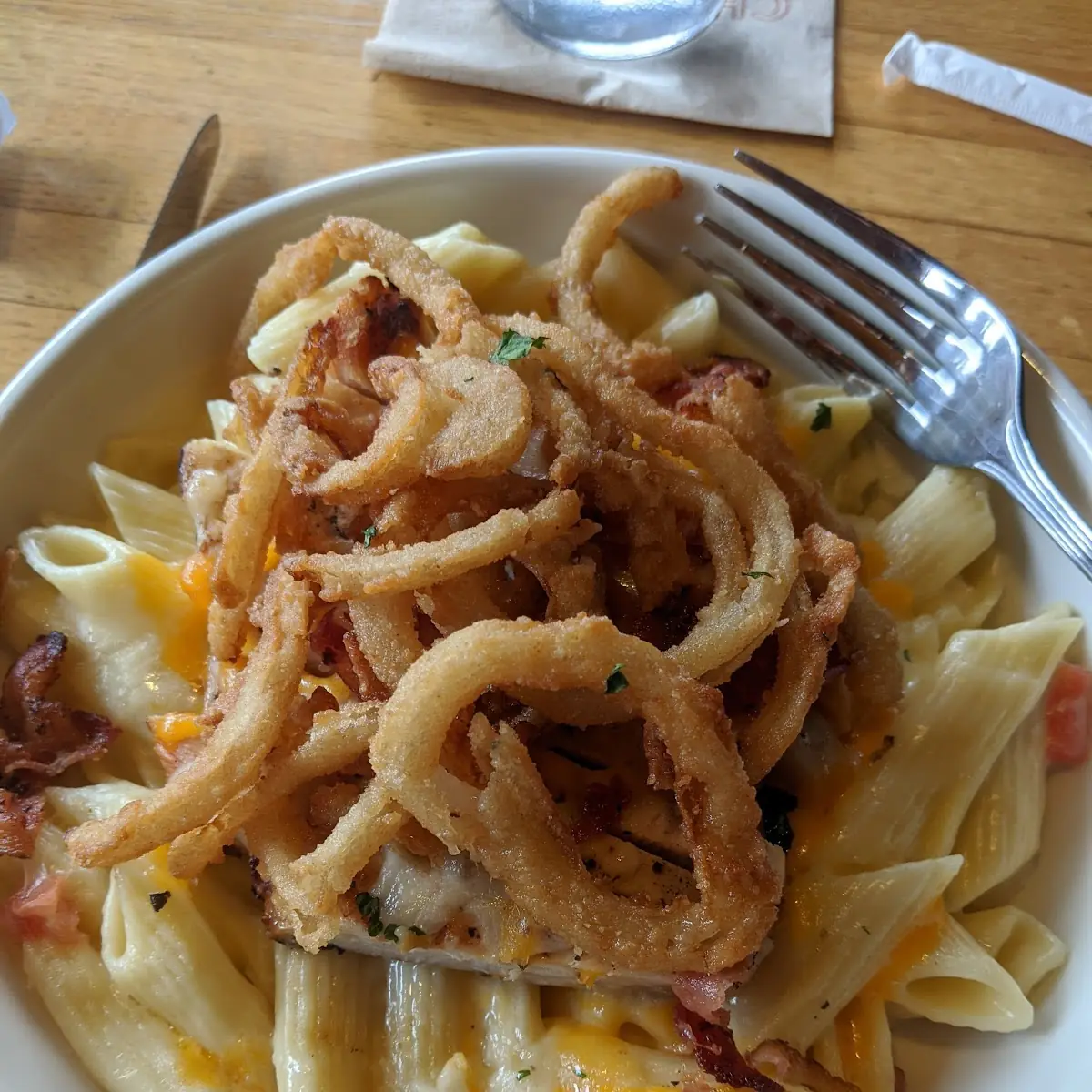 Chicken Bacon Mac & Cheese Bowl