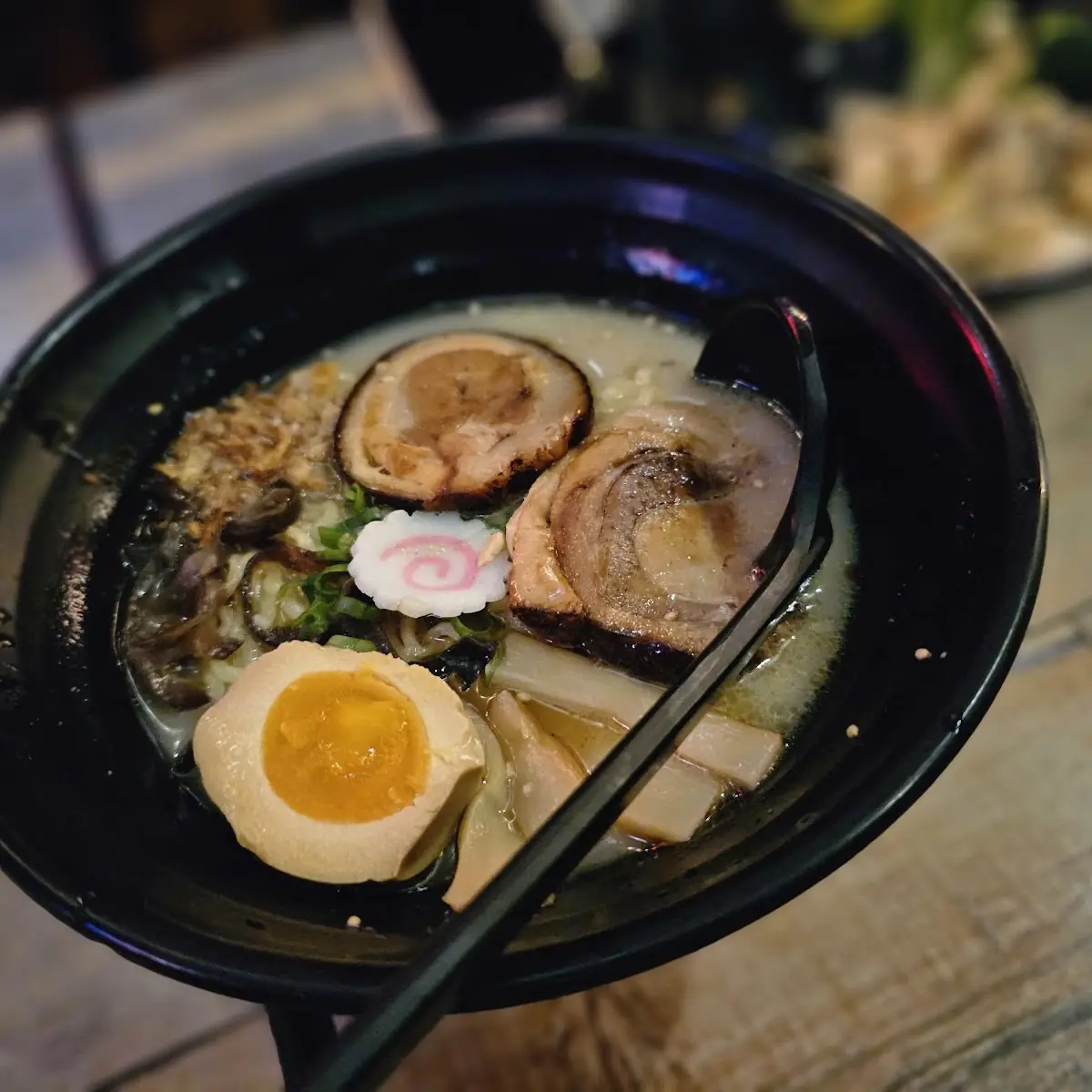 Black Garlic Tonkotsu Ramen