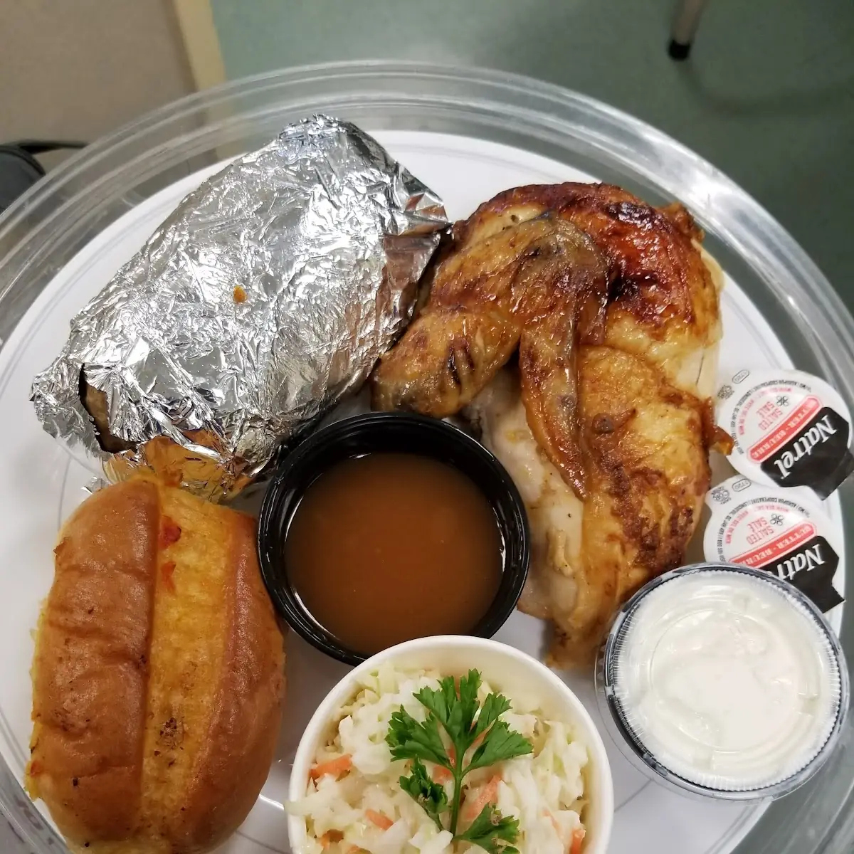 Scores Rotisserie Chciken, Pizza Delight