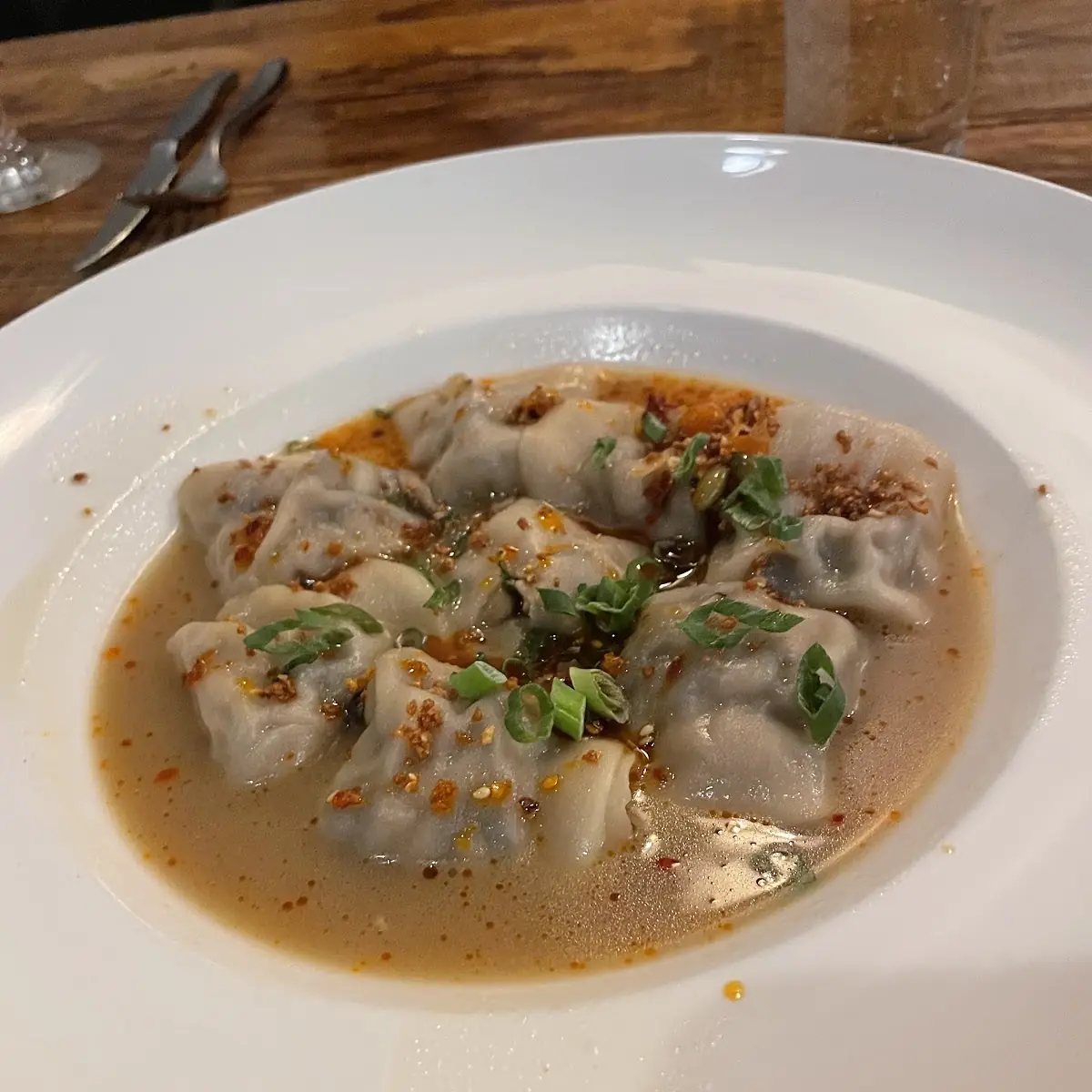 Wild Mushroom Dumplings