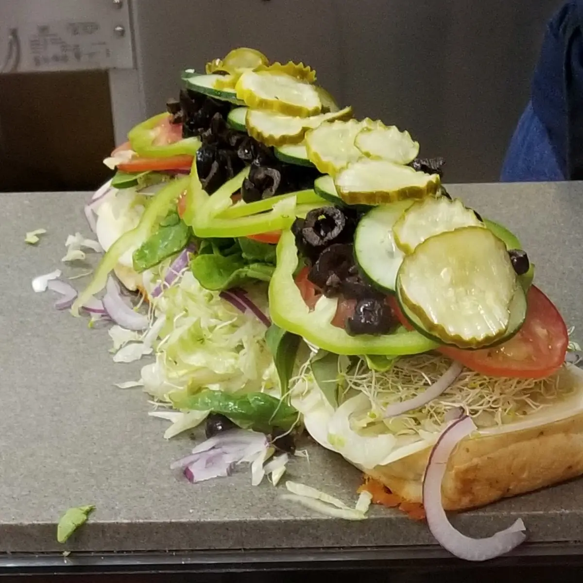 Large Vegetarian Jalapeno Cheese Bread
