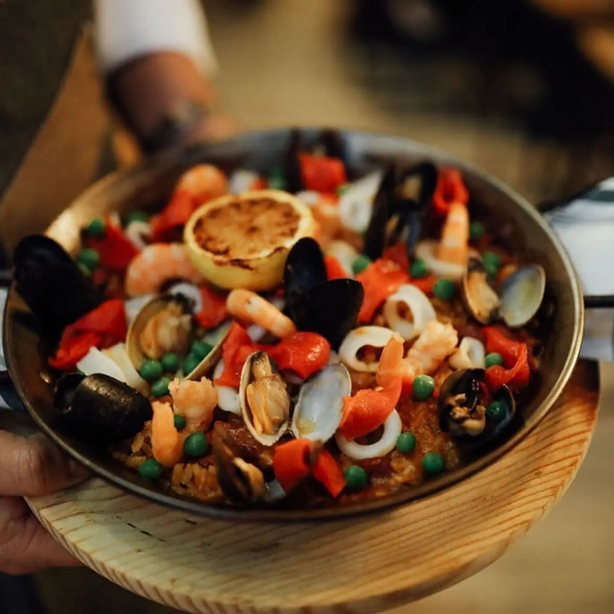 Seafood Paella