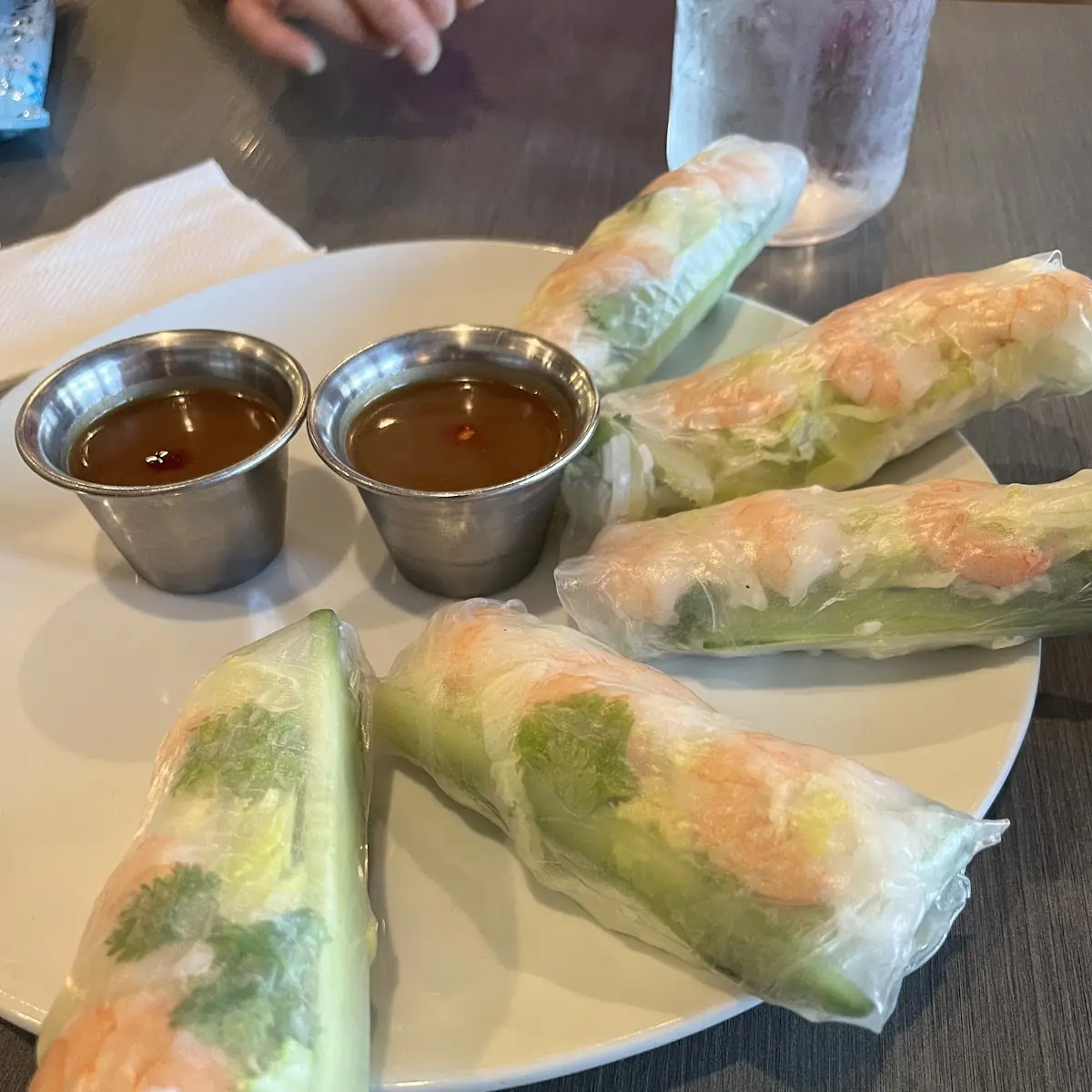 Fresh Chicken Summer Rolls 2pcs