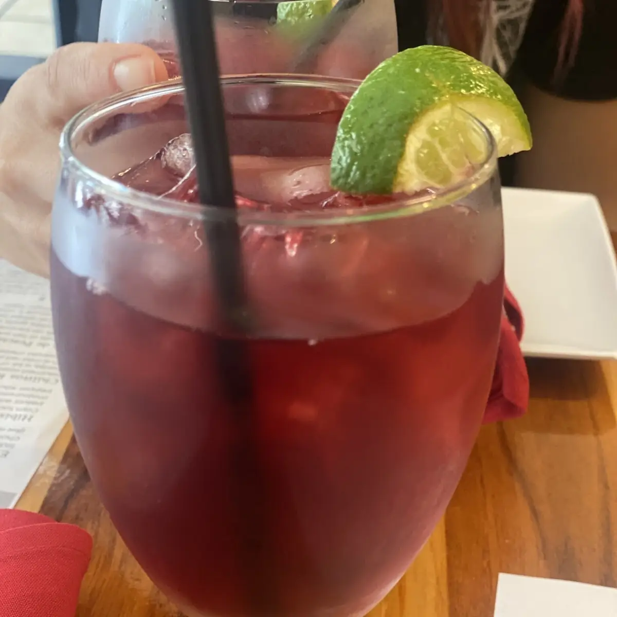 Hibiscus Iced Tea