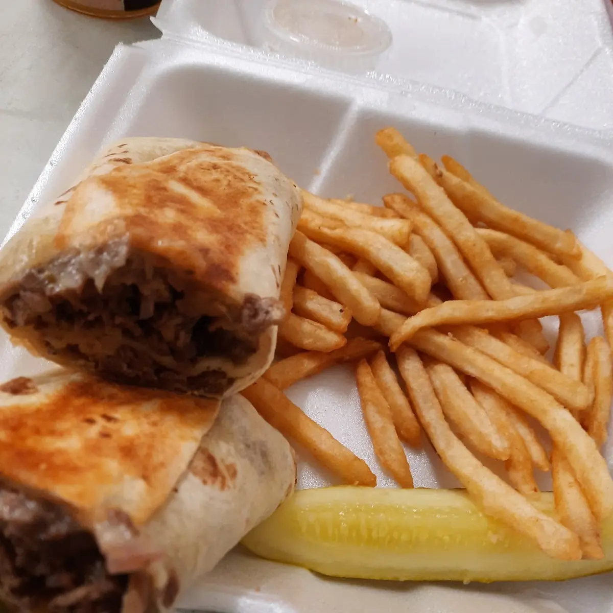Steak N Cheese Wrap