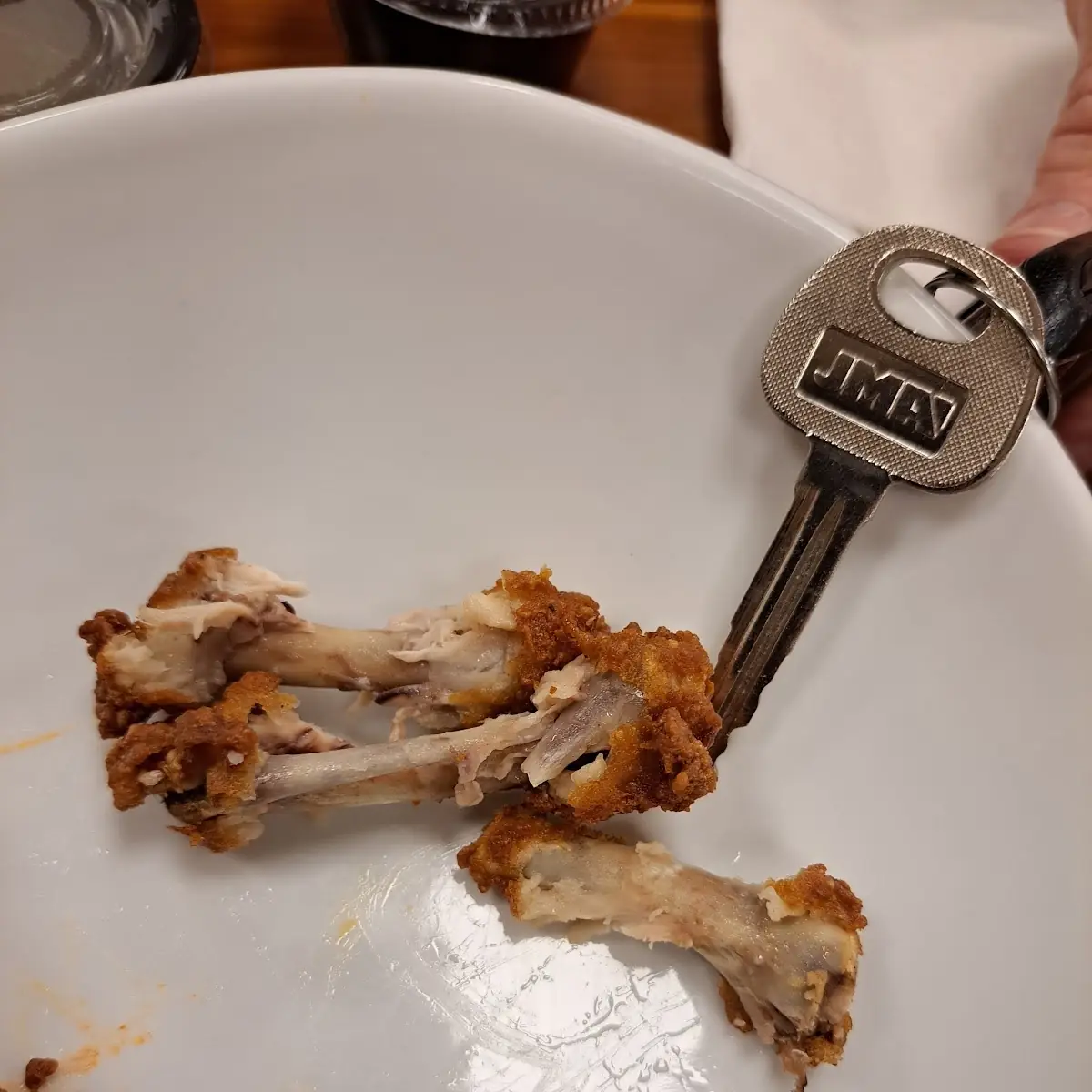 Suppose to Be Chicken Wing Bones