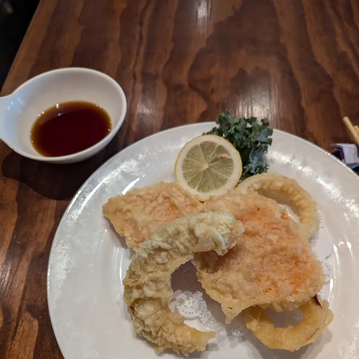 Veggie Tempura Appetizer