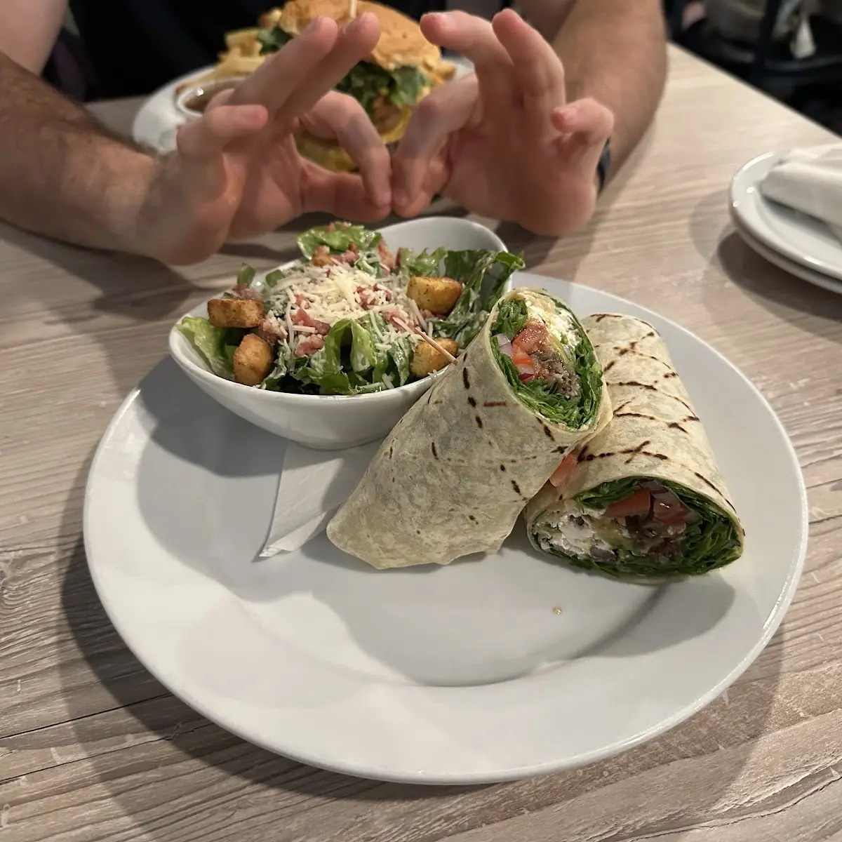 Avocado Quinoa Wrap, Midtown | Tap & Grill