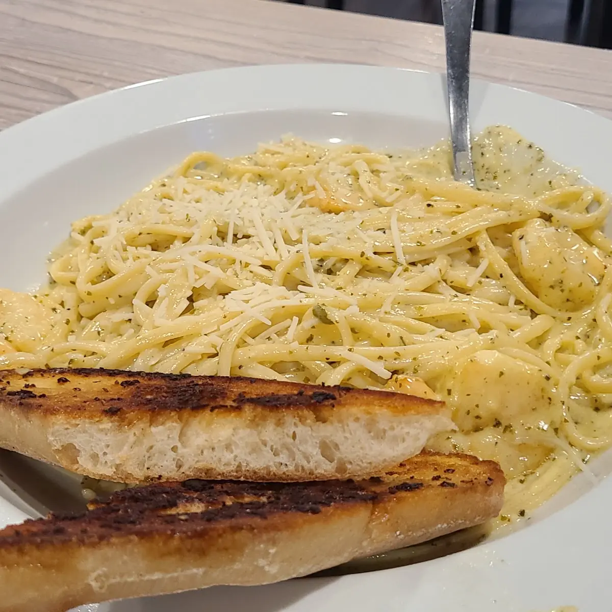Shrimp Alfredo, Midtown | Tap & Grill