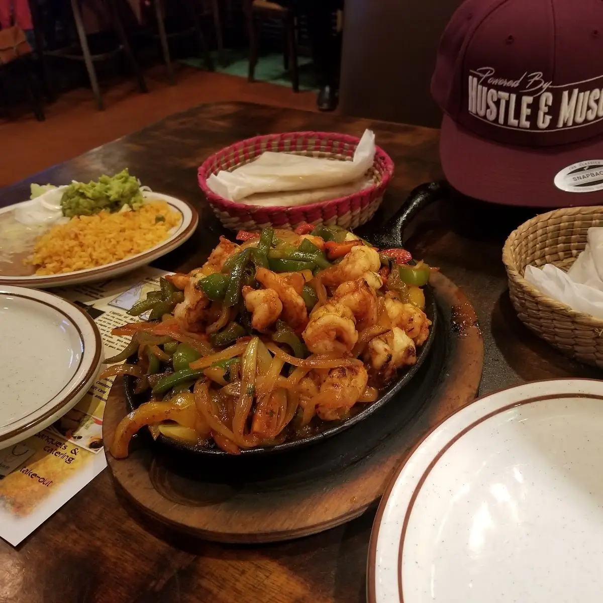 Shrimp Fajitas