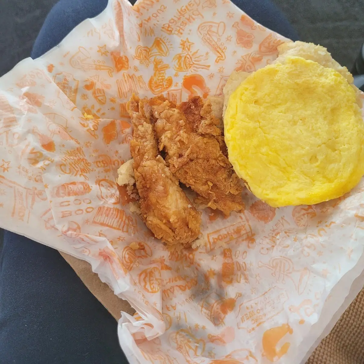 Chicken Breakfast Sandwich Spicy