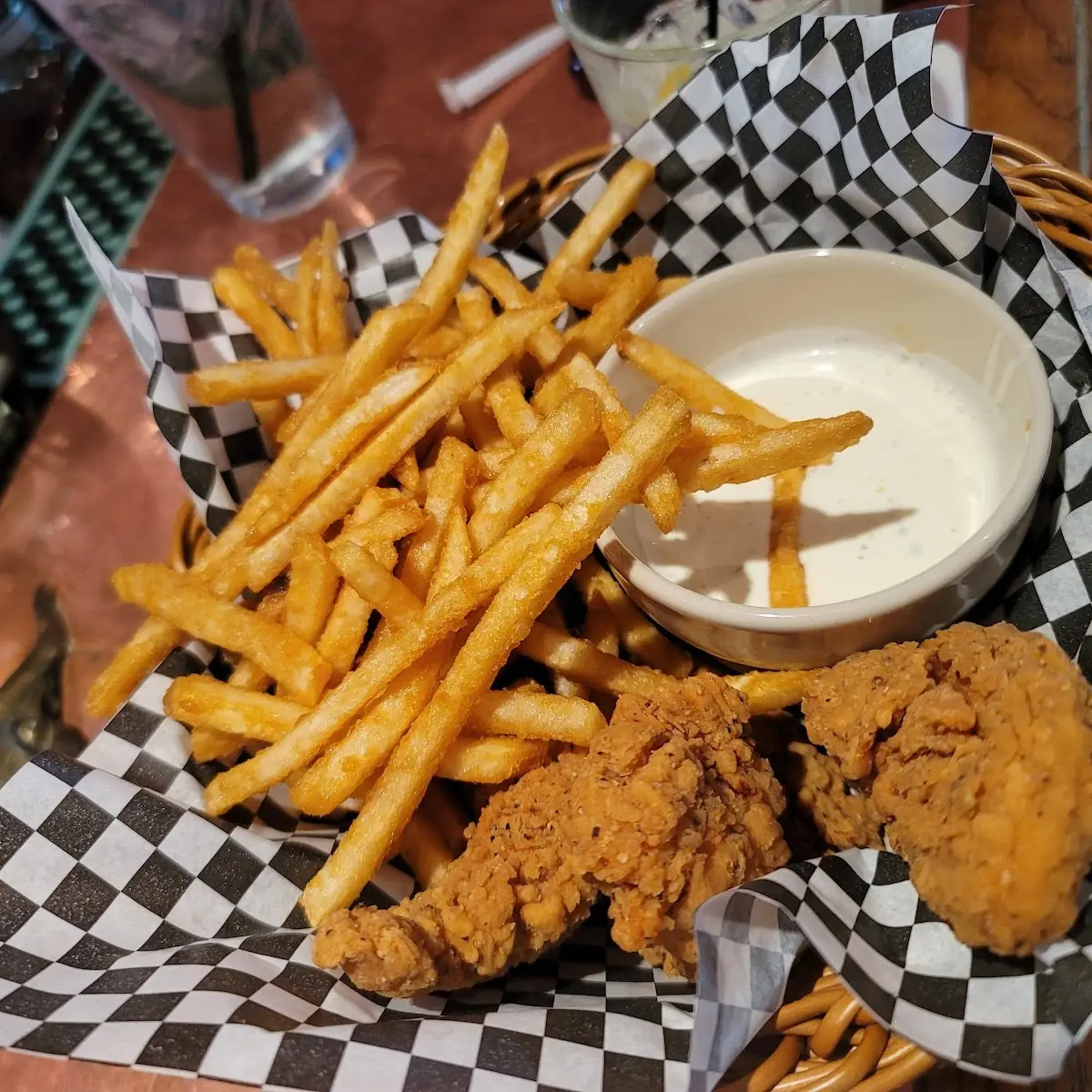 Chicken Strips with Fries