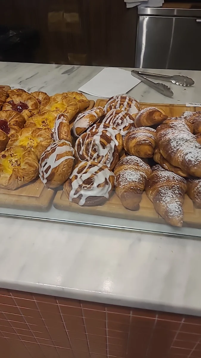 Danish Cinnamon Rolls and Croissant