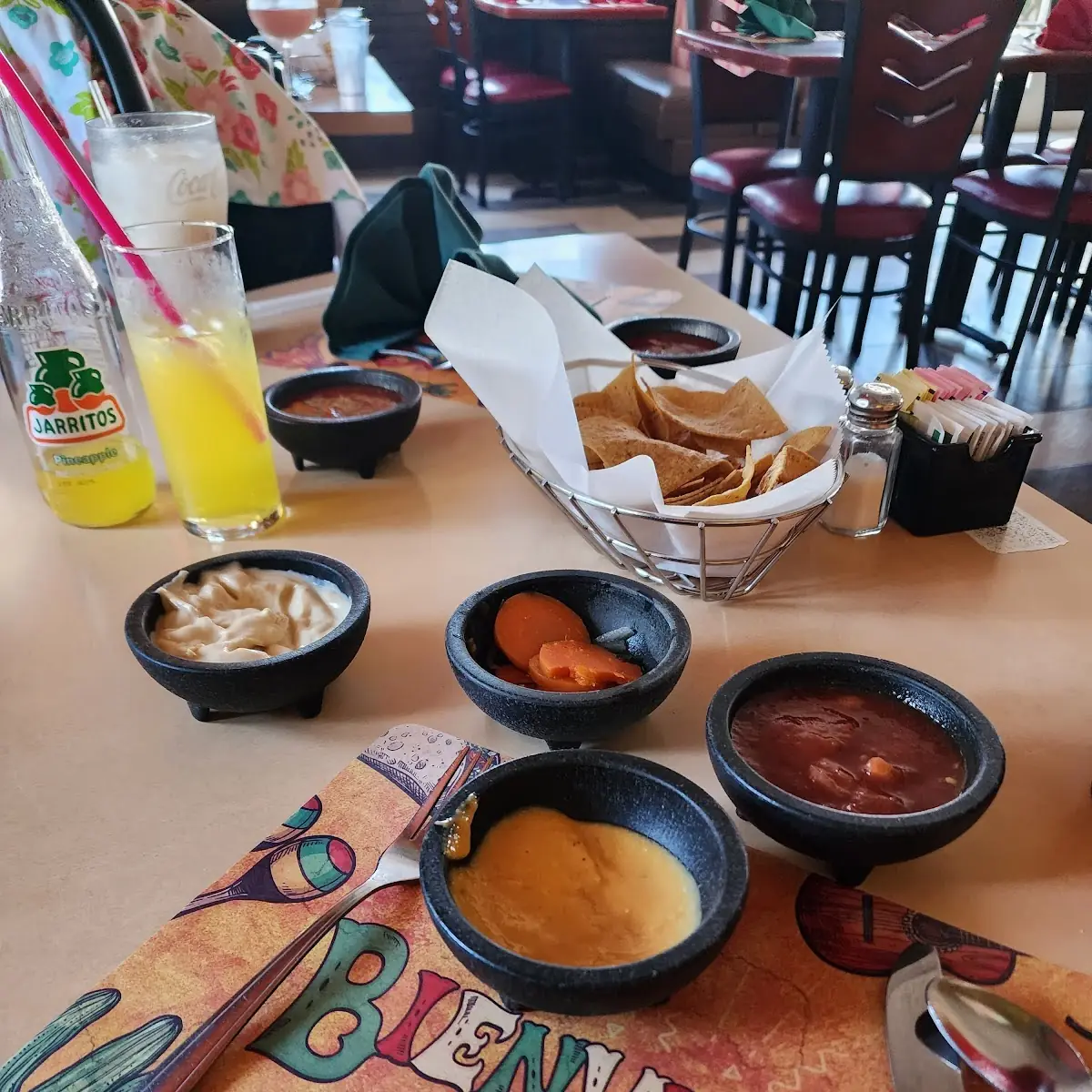 Chips Salsa Ask for the Hotter Sauce