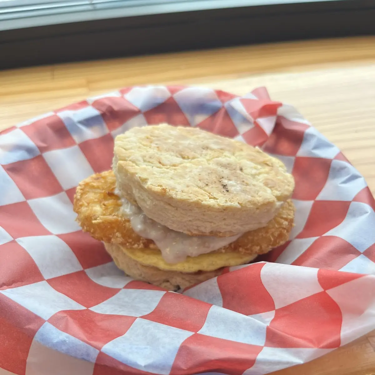 Hot Honey Chicken Biscuit