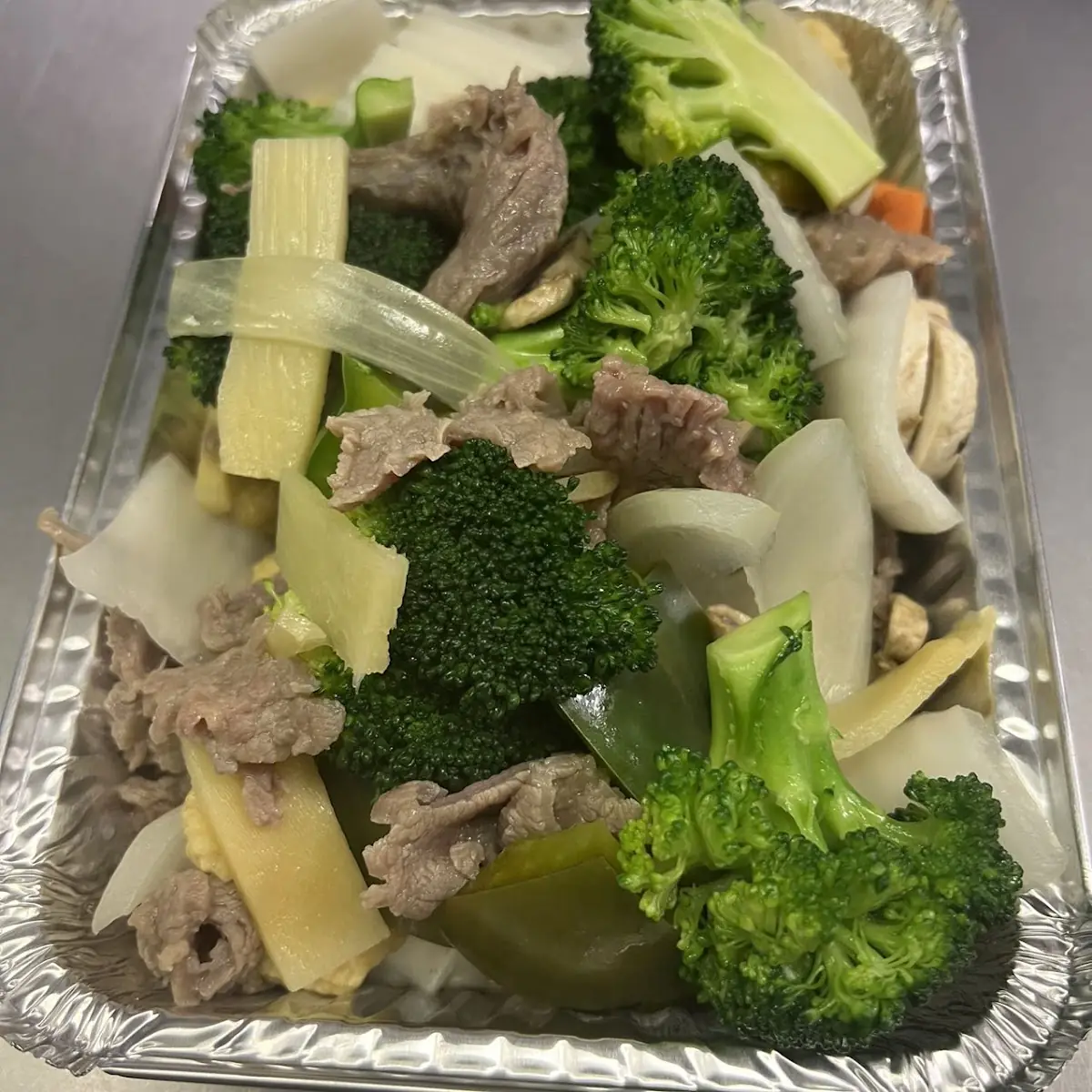 Steamed Beef with Mix Vegetable